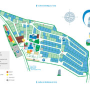 plan du camping du Menhir