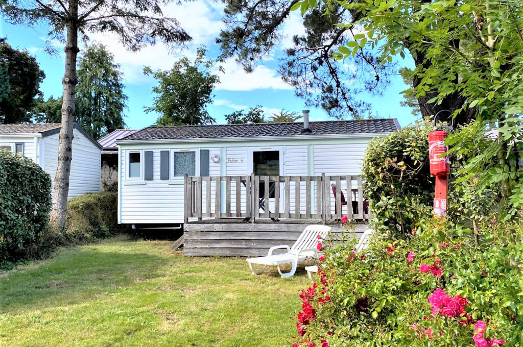 Location mobil home standard 4 personnes avec terrasse St Gildas de Rhuys