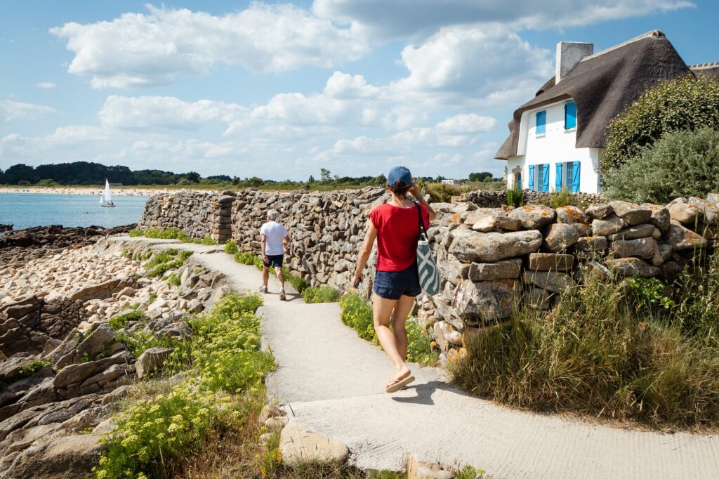 Géocaching en famille sur la presqu'ile de Rhuys